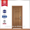 Популярная продажа mdf внутренняя дверь простая деревянная дверь pvc flush door